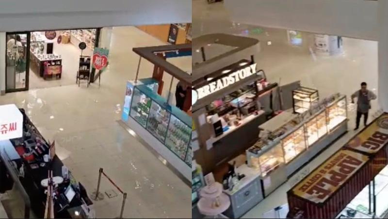 Subang Parade hit by flash floods due to heavy rain