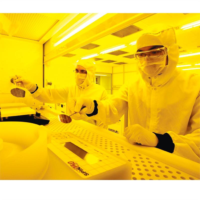 Assoc Prof Dr Lai Nai Shyan, in a fabrication cleanroom at UNSW in 2010