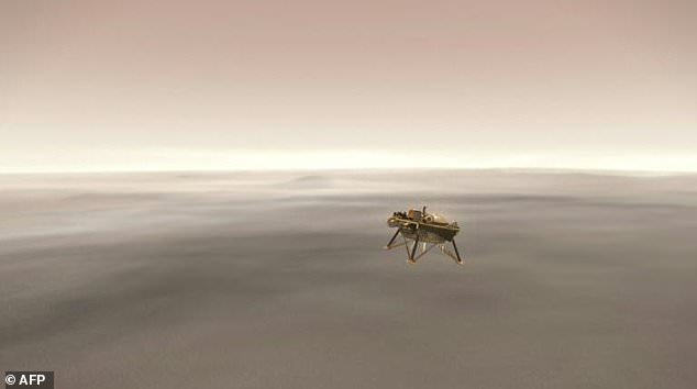 InSight must survive tense entry into Mars’ atmosphere, traveling at a speed of 19,800kph and swiftly slowing to just eight kph. — AFP