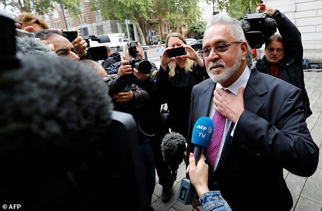 Mallya left India in March 2016 owing more than US$1 billion. — AFP