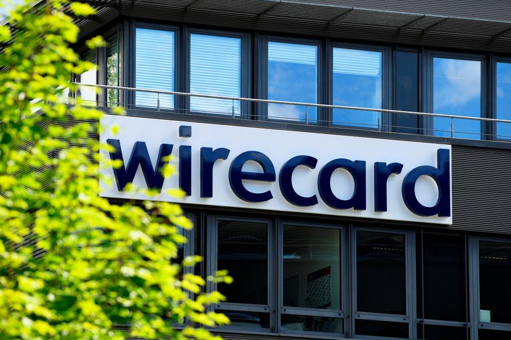 The logo of Wirecard AG at its headquarters in Aschheim, near Munich, Germany. – REUTERSPIX