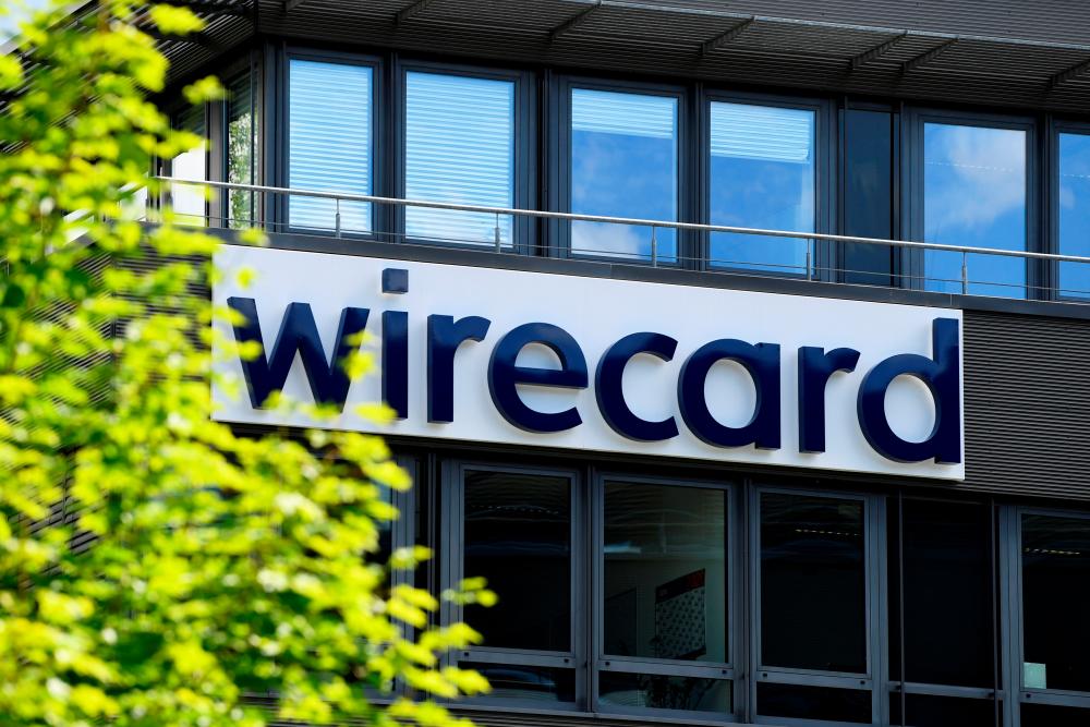 The logo of Wirecard at its headquarters in Aschheim, near Munich, Germany. – REUTERSPIX