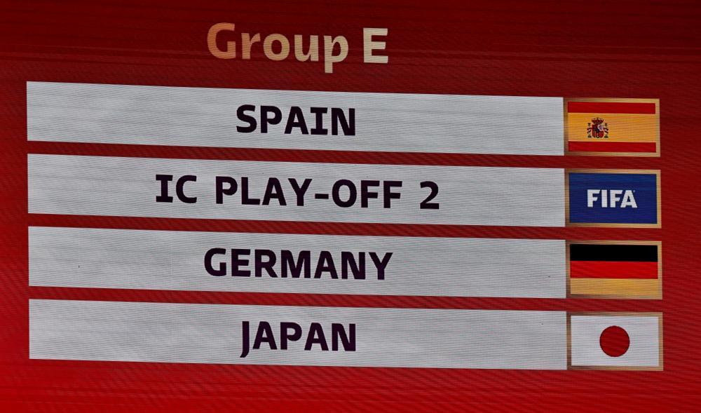 Spain, Germany to play in same World Cup group in Qatar 2022