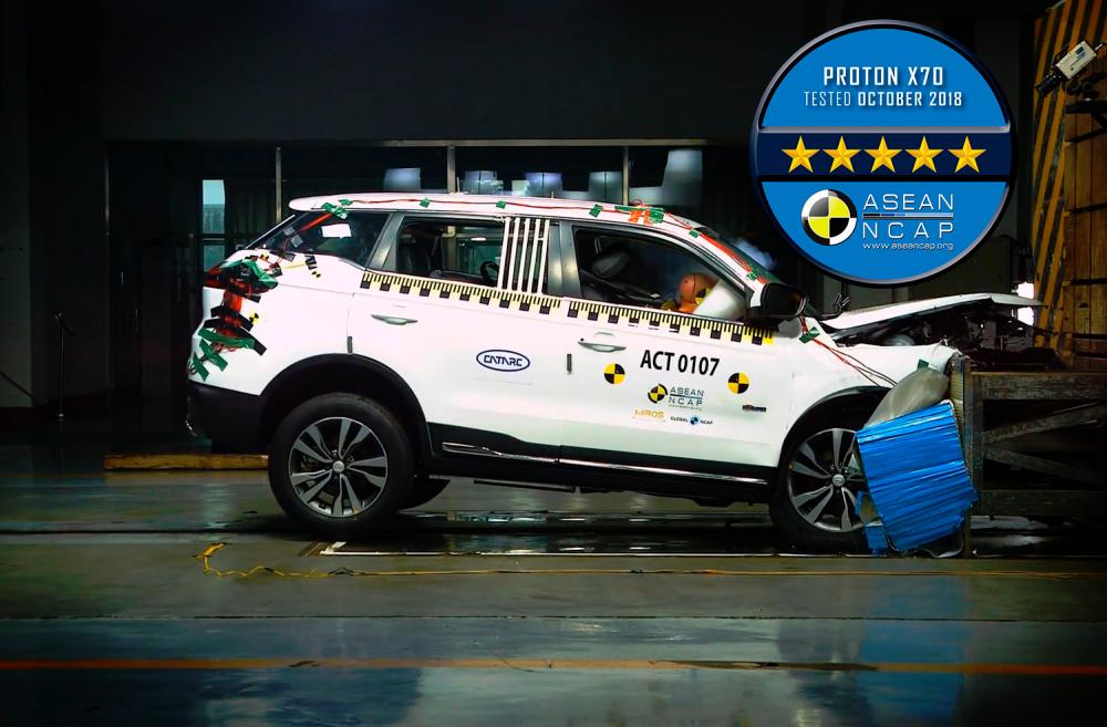 $!Milestone #8: The X70 received a five-star Asean NCAP rating, making it one of the safest vehicles in its class.
