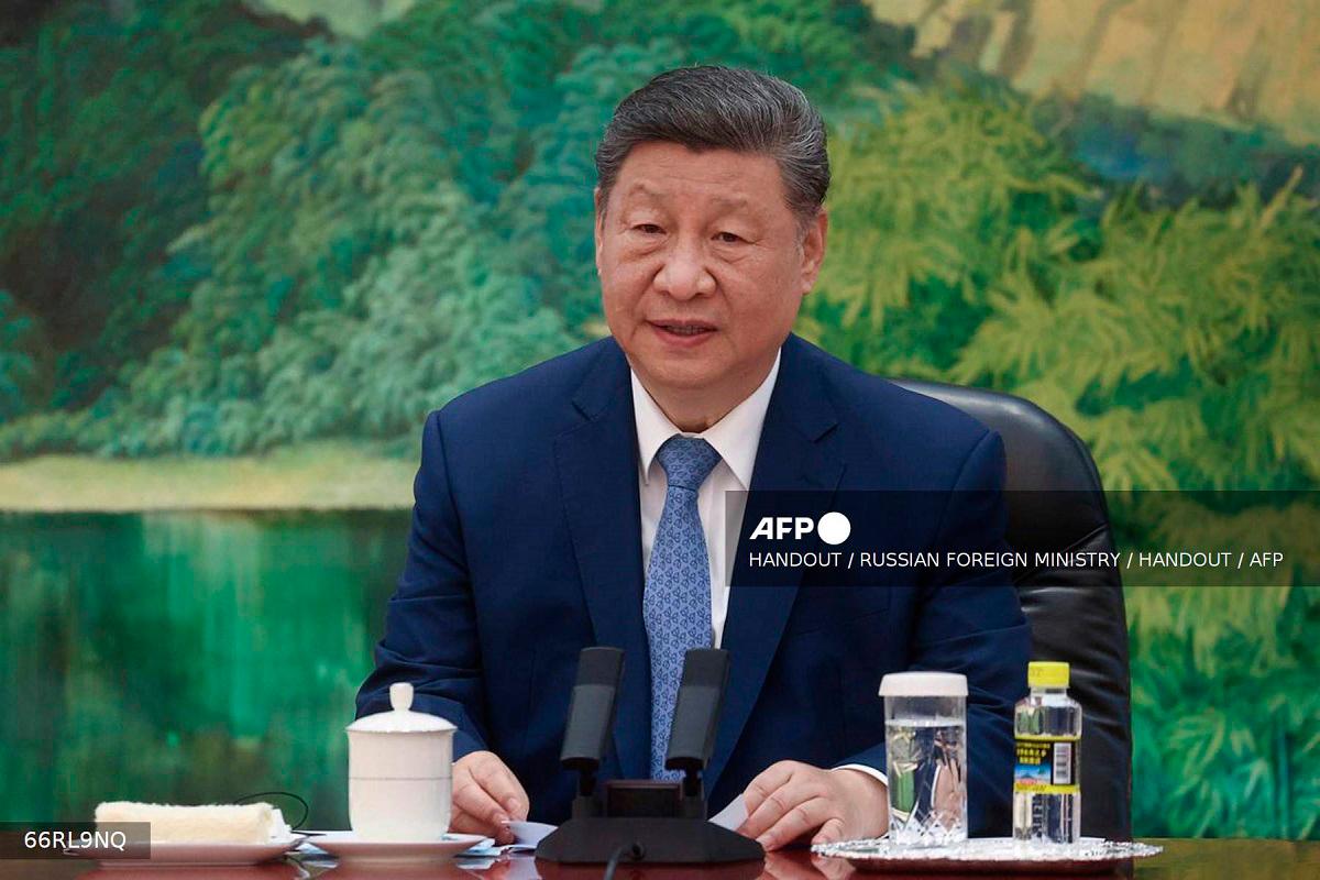 China's leader Xi Jinping. - Handout / RUSSIAN FOREIGN MINISTRY / HANDOUT / AFP