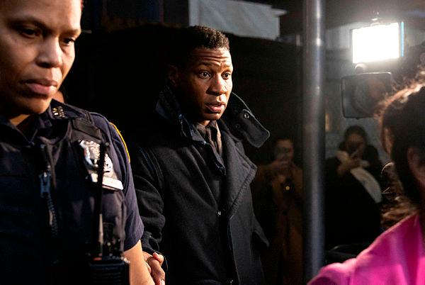 Jonathan Majors (middle)–AFPPix