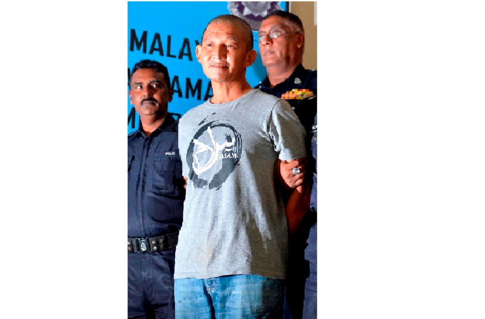 Mohamad Yazid Kong is brought to the sessions court in Kuala Lumpur, on March 11, 2019. — Bernama