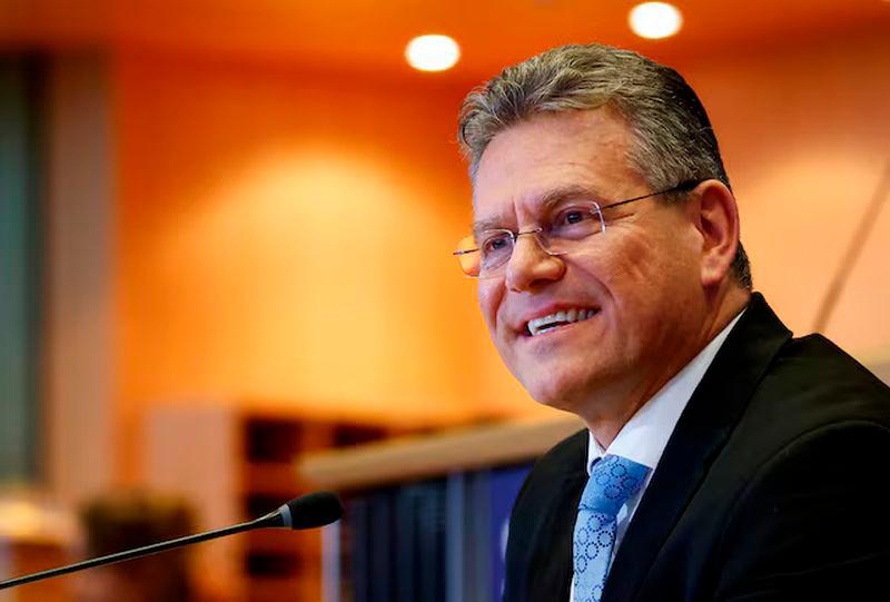 Maros Sefcovic, the nominee to become the European Union’s trade and economic commissioner - REUTERSpix