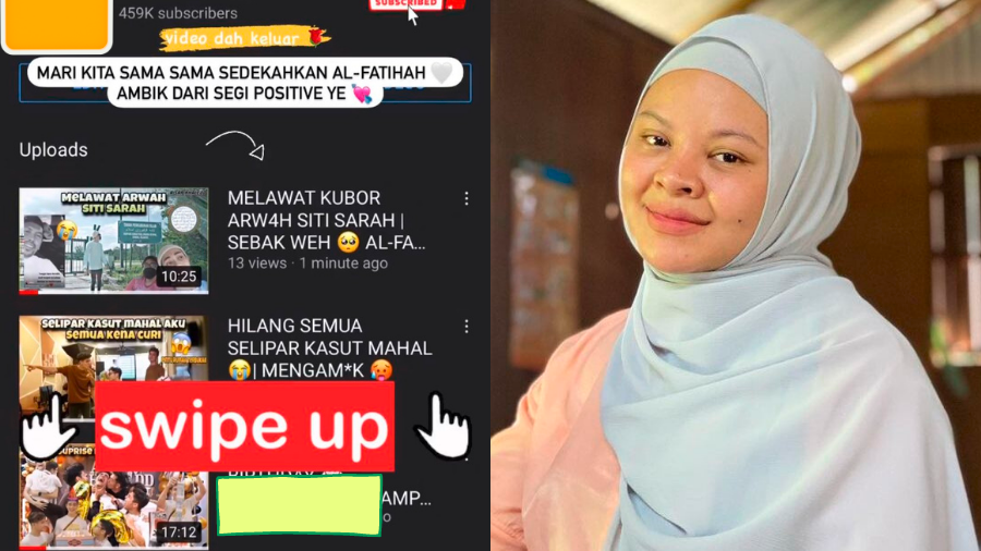 Malaysian Youtuber criticised for using Siti Sarah’s passing to gain views