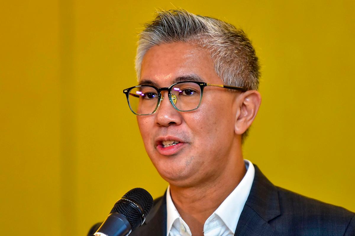 Investment, Trade and Industry Minister Tengku Datuk Seri Zafrul Tengku Abdul Aziz. - BERNAMApix
