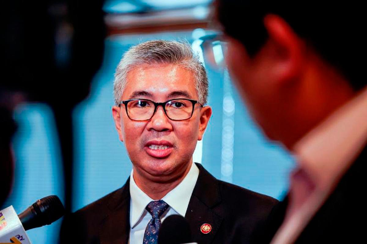 Menteri Pelaburan, Perdagangan dan Industri Tengku Datuk Seri Zafrul Tengku Abdul Aziz. - fotoBERNAMA