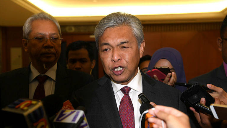 Zahid issued eight local cheques to pay RM65,321.83 for his credit cards: Banker