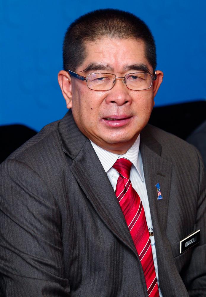 Parti Bersatu Sabah (PBS) president Datuk Seri Dr Maximus Ongkili. — Sunpix by Zulkifli Ersal