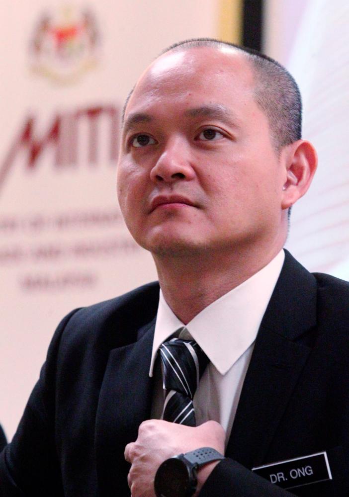 International Trade and Industry deputy minister Ong Kian Ming. — Sunpix by Zulkifli Ersal