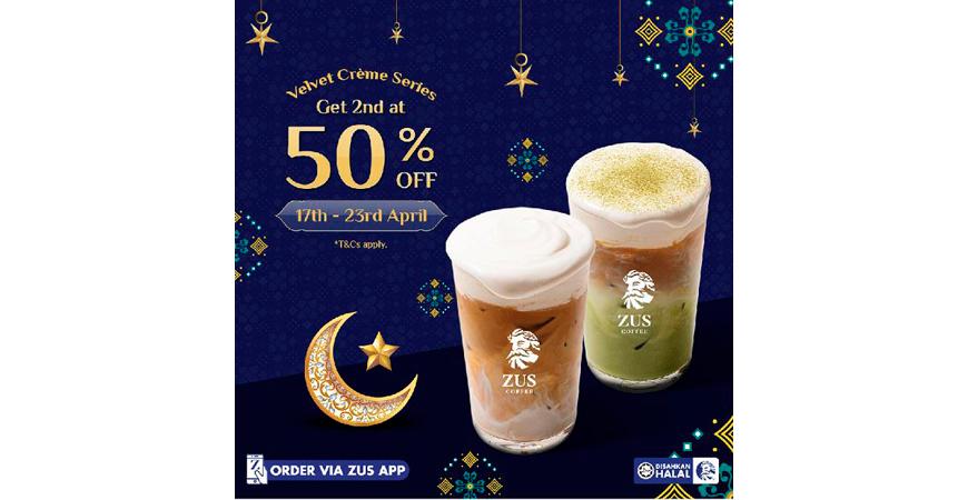 Experience Jiwa Raya with ZUS Coffee’s New Velvet Crème Series