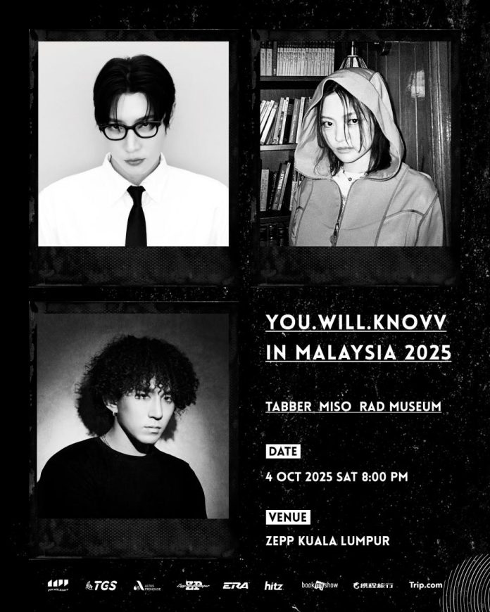 You.will.knovv artistes to play gig in Kuala Lumpur