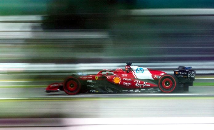 Leclerc leads final British GP practice for Ferrari at Silverstone Leclerc leads final British GP practice for Ferrari at Silverstone