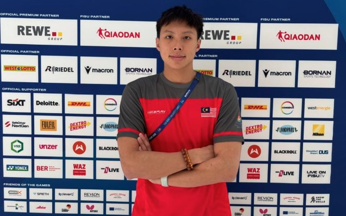 Hoe Yean advances to 400m freestyle final at WUG 2025 Hoe Yean advances to 400m freestyle final at WUG 2025