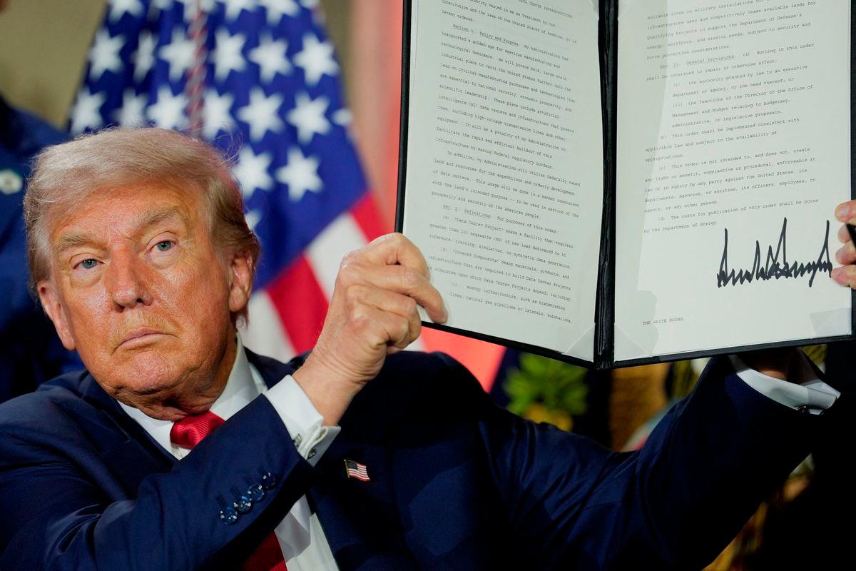 Trump administration to supercharge AI sales to allies, loosen environmental rules Trump administration to supercharge AI sales to allies, loosen environmental rules