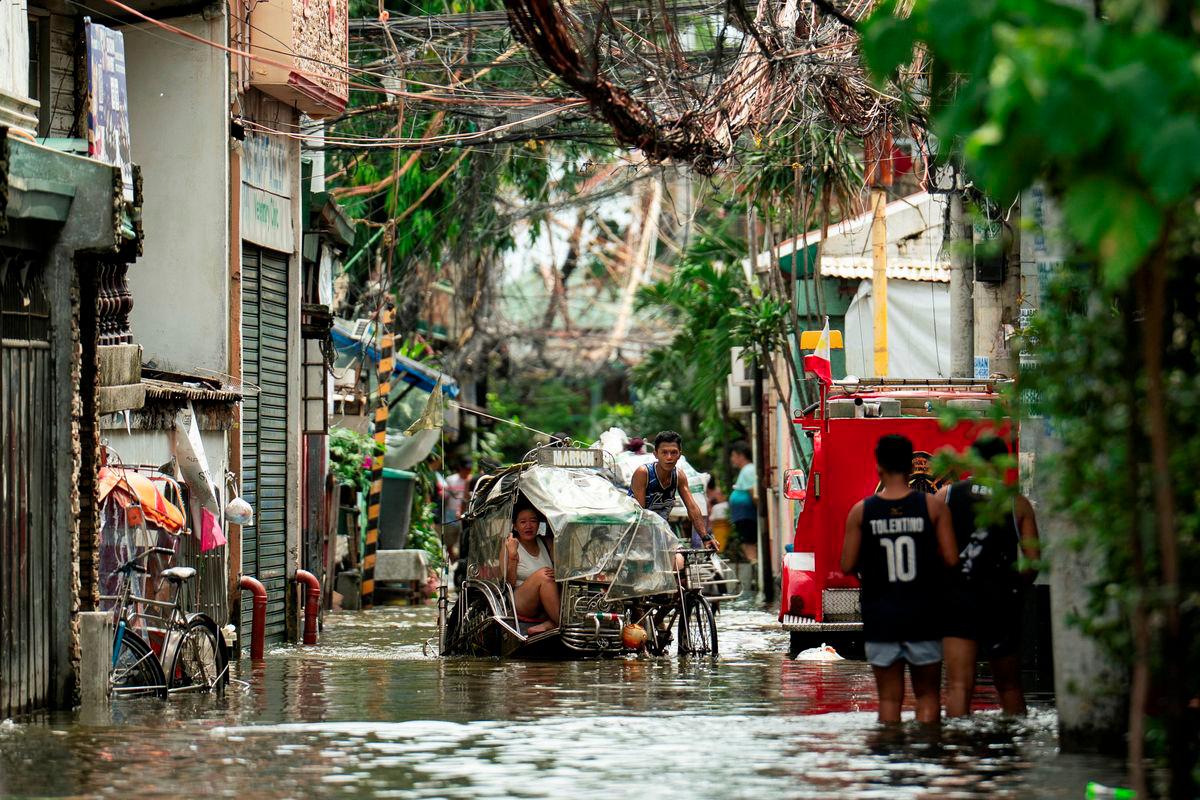 Angka korban hujan monsun, siklon di Filipina meningkat 30 orang