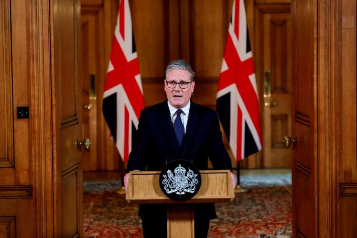 Britain warns Israel over Palestinian state recognition amid Gaza crisis