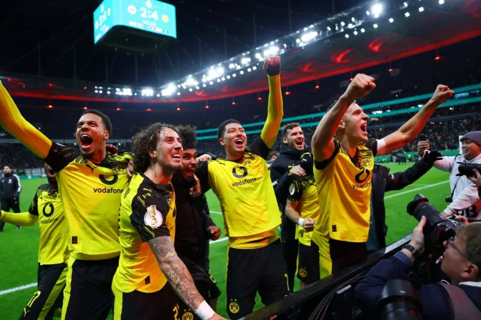 Dortmund beat Frankfurt on penalties in German Cup second round