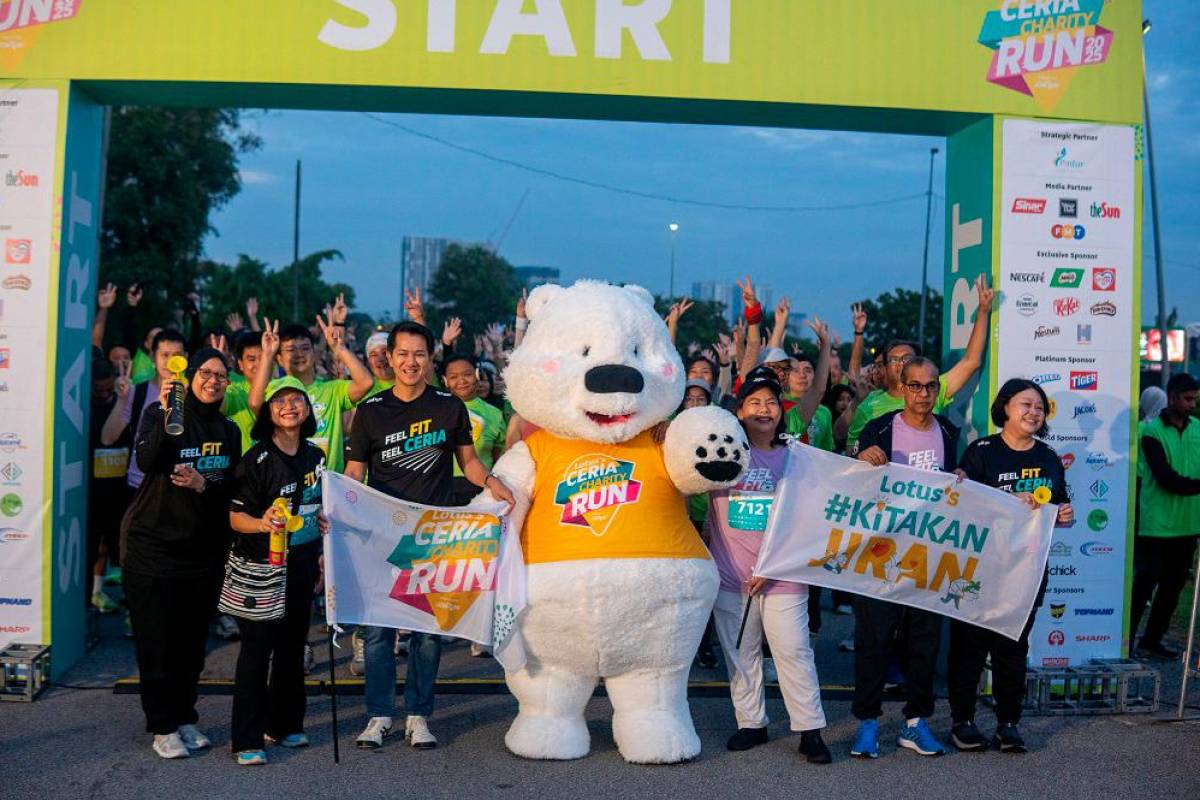 4,500 runners join Lotus’s Malaysia’s third charity run 4,500 runners join Lotus’s Malaysia’s third charity run