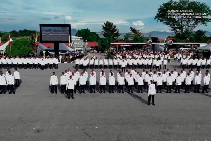 464 perajurit muda udara tamat latihan asas di Akademi Tentera Udara