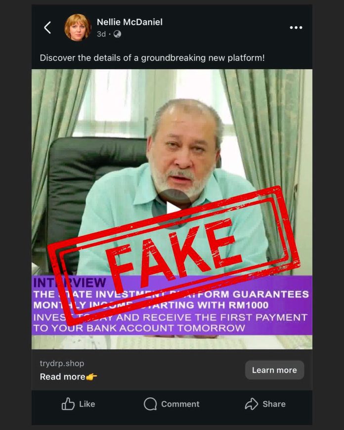 Akaun palsu guna AI papar wajah, suara Agong dikesan RPO