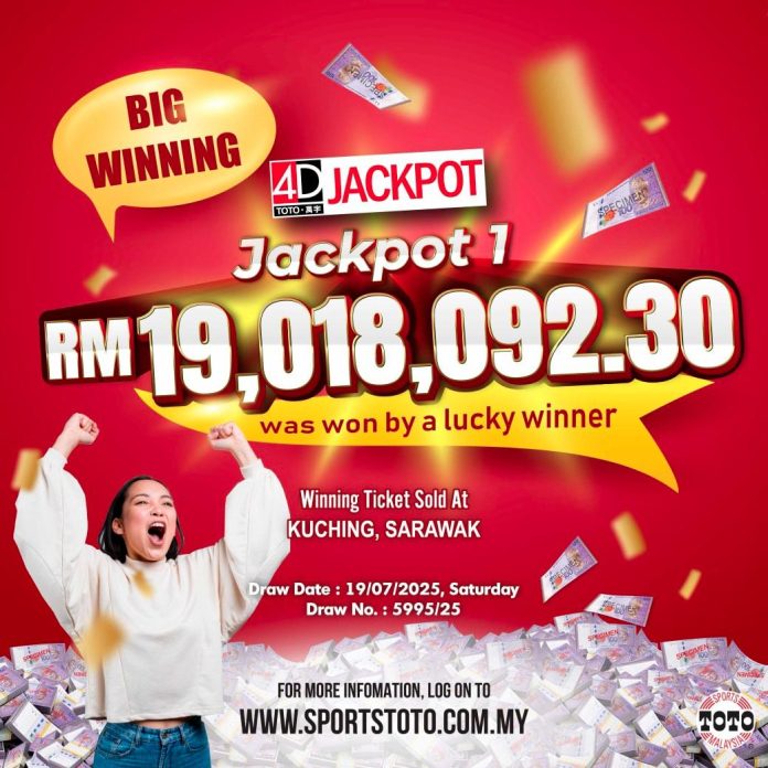 E-hailing driver hits RM19 million jackpot