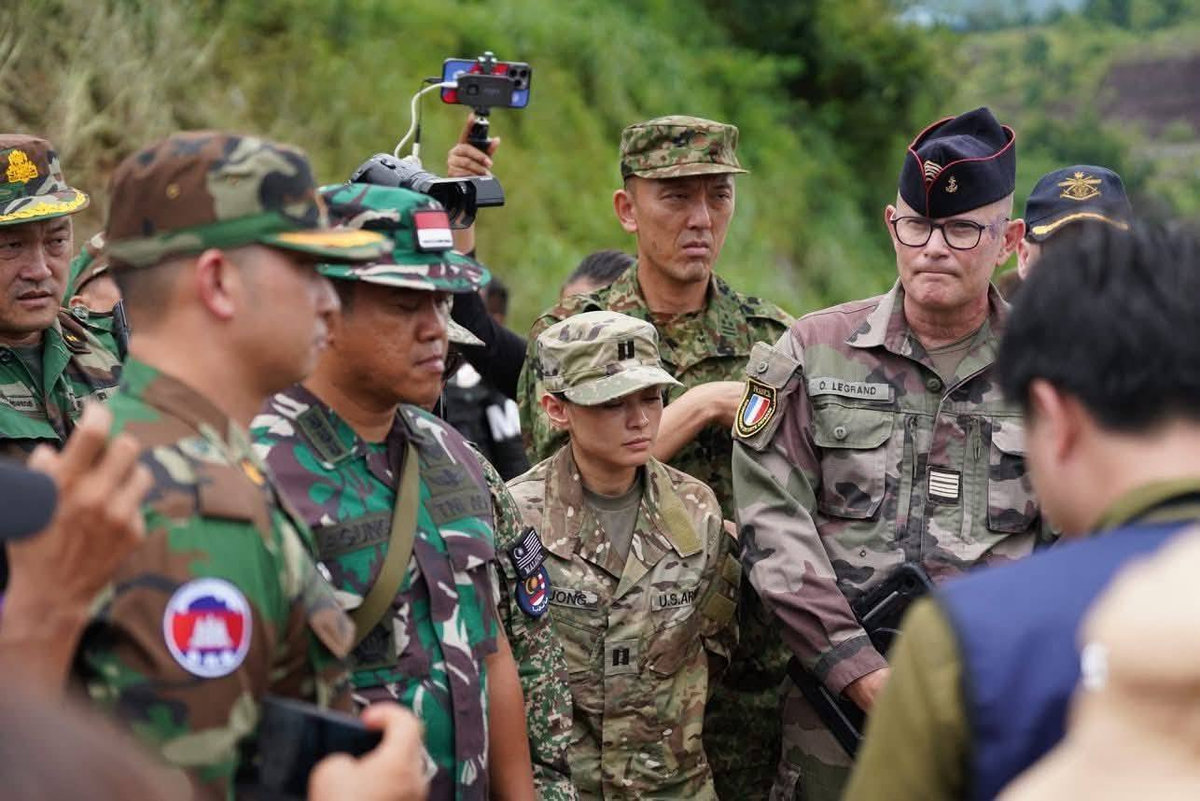 Malaysian Armed Forces join diplomatic visit to Cambodia-Thailand border