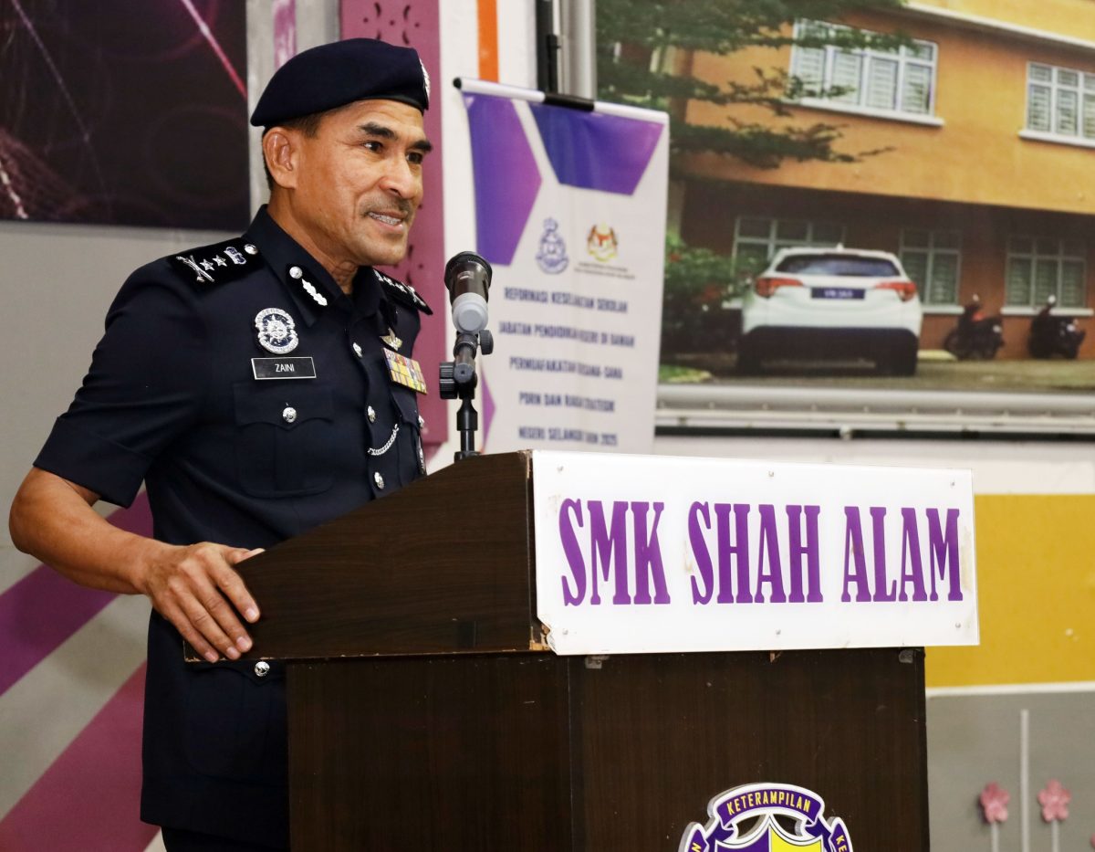 Polis periksa 79 sekolah di Selangor cegah salah laku pelajar