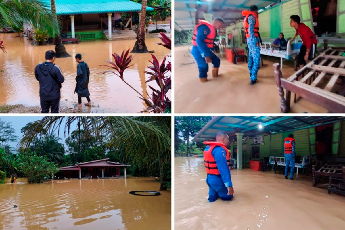59 evacuated to relief centre after flash floods hit Lipis 59 evacuated to relief centre after flash floods hit Lipis