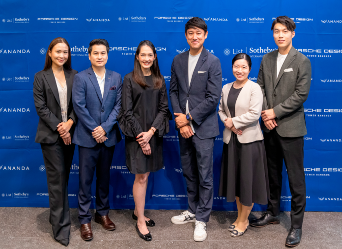 Porsche Design Tower Bangkok Partners with List Sotheby’s to Venture into Japanese Ultra-luxury Market