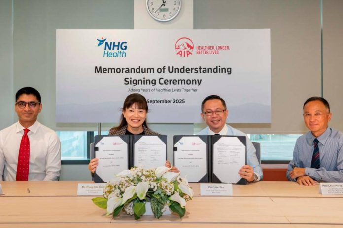 AIA Singapore partners NHG Health to advance sustainable healthcare and population health in Singapore
