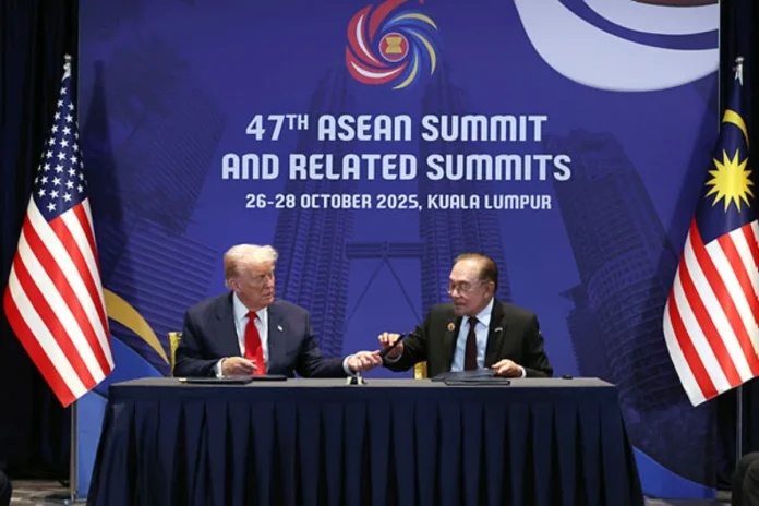 Anwar keeps Trump's White House pen as memento at trade signing