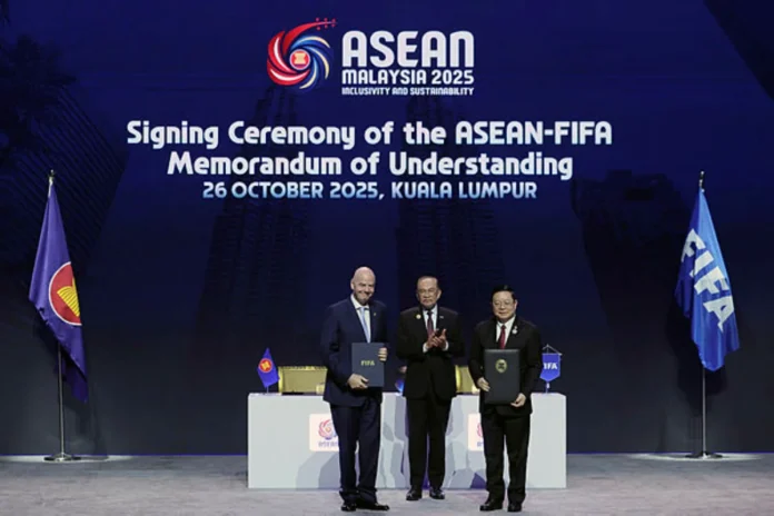 FIFA and ASEAN renew partnership for regional football development
