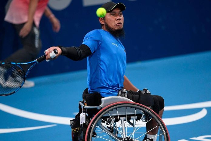 Abu Samah juara perseorangan dan beregu tenis kerusi roda di Itali