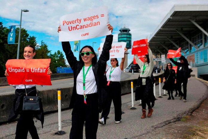 Air Canada expects operating income hit of $270 million due to labor disruptions Air Canada expects operating income hit of $270 million due to labor disruptions