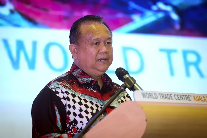 Works Minister Datuk Seri Alexander Nanta Linggi - BERNAMAPIX