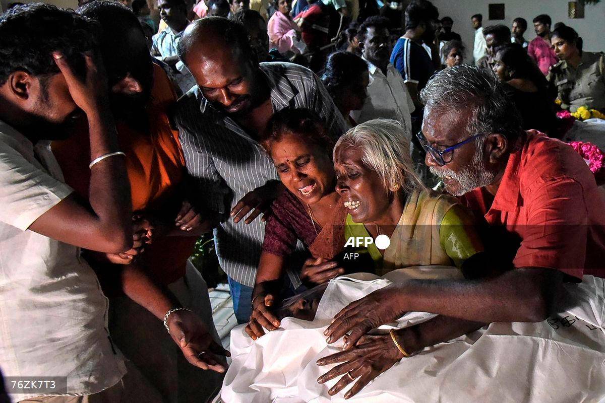 At least 36 dead in Tamil Nadu stampede at Vijay political rally At least 36 dead in Tamil Nadu stampede at Vijay political rally