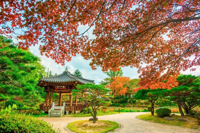 Autumn, winter tale in Korea Autumn, winter tale in Korea