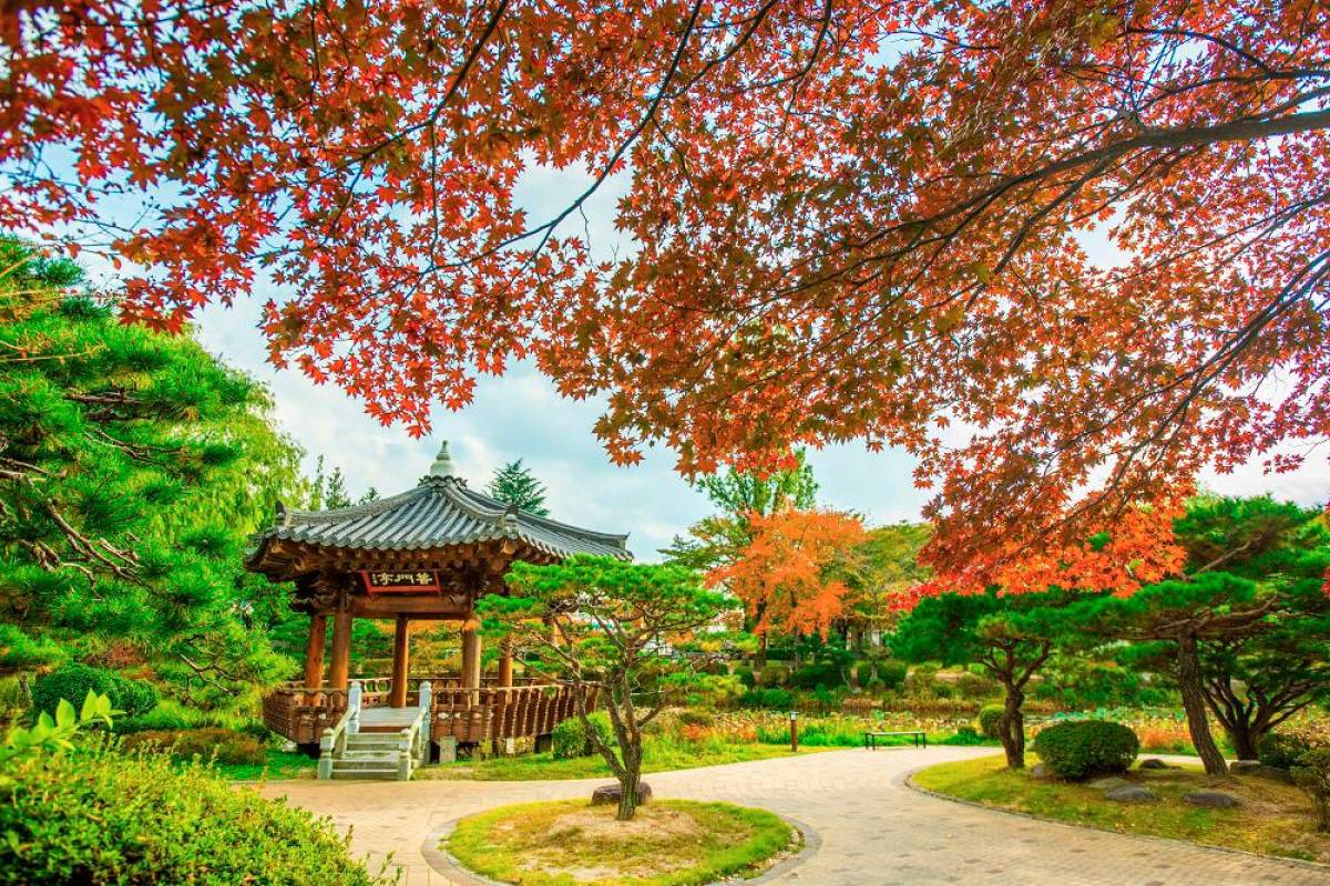 Autumn, winter tale in Korea Autumn, winter tale in Korea