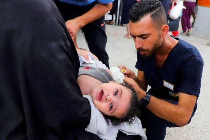 Babies in Gaza City incubators at risk as Israeli assault intensifies, UNICEF says