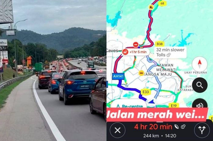 Back-to-back long weekends turn into a nightmare for M’sian drivers