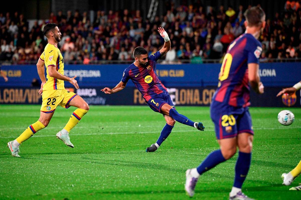 Barcelona beat Getafe 3-0 in La Liga, Atletico held by Mallorca Barcelona beat Getafe 3-0 in La Liga, Atletico held by Mallorca