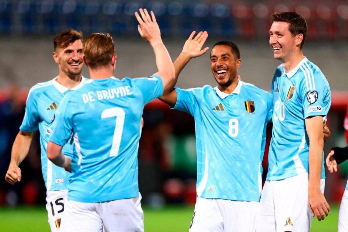 Belgium thrash Liechtenstein 6-0 in World Cup qualifier with Tielemans brace
