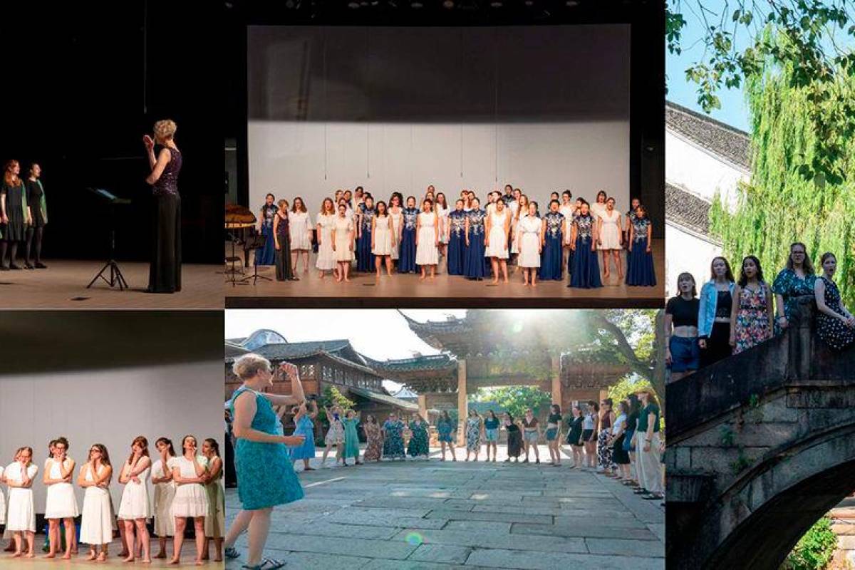 Berlin Women’s Choir Performs in Yanguan, Fostering Cultural Exchange with Pure Female Voices