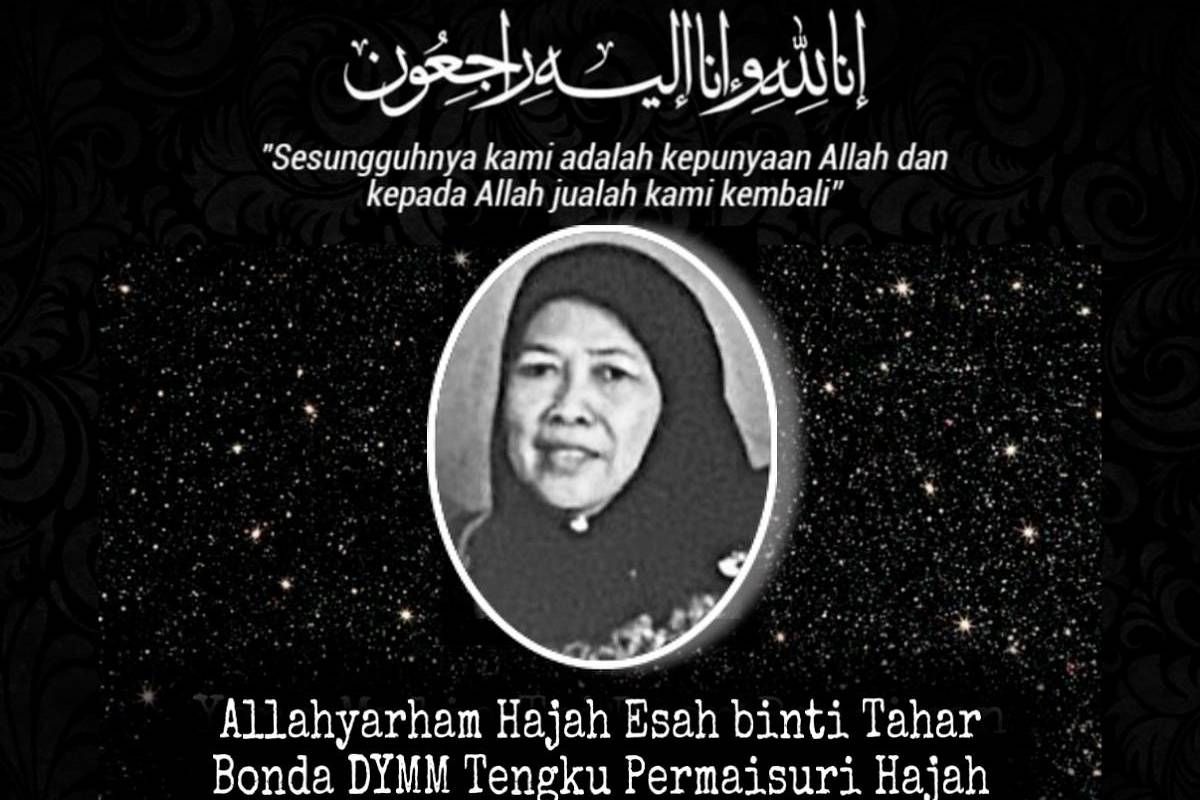 Bonda Tengku Permaisuri Selangor meninggal dunia pada usia 82 tahun Bonda Tengku Permaisuri Selangor meninggal dunia pada usia 82 tahun