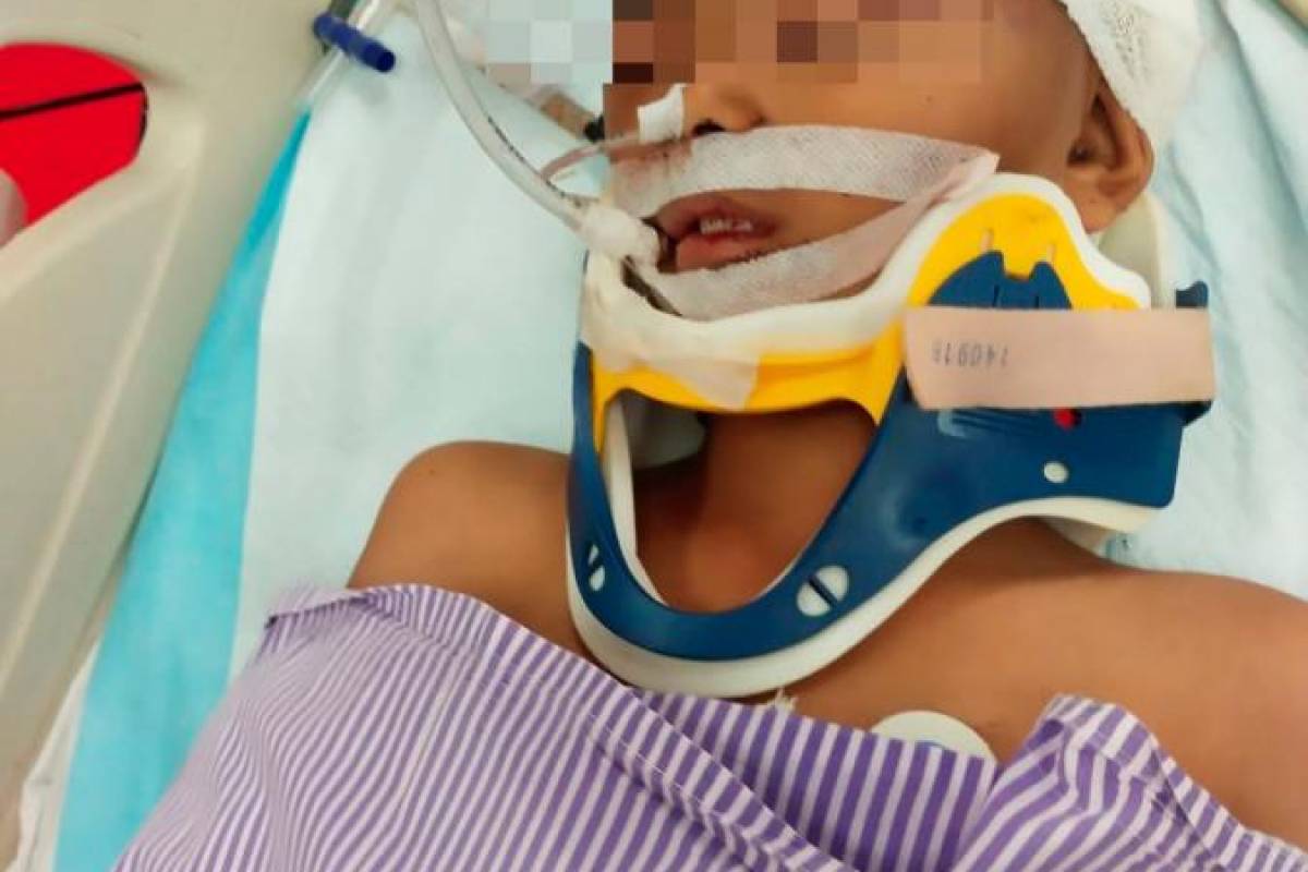 Boy on ventilator after hammer attack by uncle in Kelantan